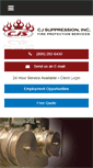 Mobile Screenshot of cjsuppression.com